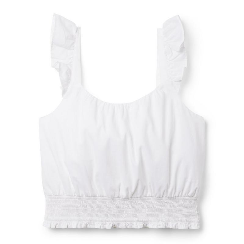Cropped Smocked Waist Top - Janie And Jack